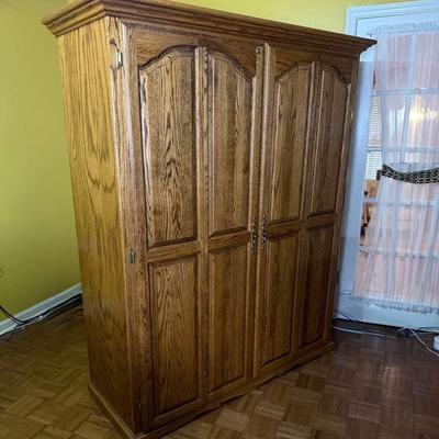 Parker House Fine Oak Office Amorie 