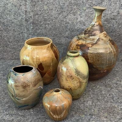 Pottery Collection Some Signed By Artist