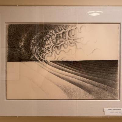 “There Is No Such Thing As a Little Plutonium” – Christine Patten, 1989 Taos NM Artwork

