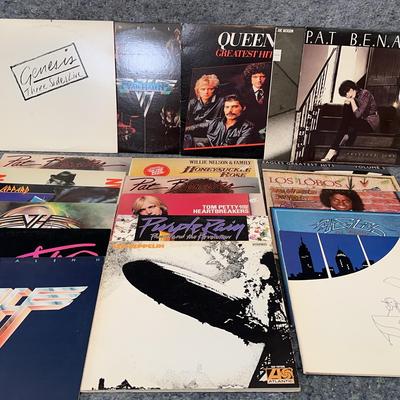 Vinyl Records | Classic Rock & 80s LPs | Queen, VanHalen, Pat Benatar, Prince, Genesis, Led Zeppelin