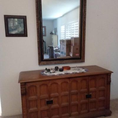 Hu132 drexel dresser mirror & more