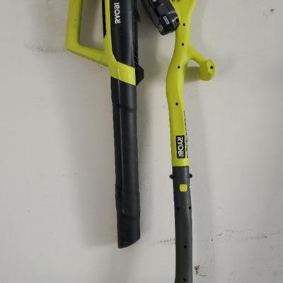 Hu194 ryobi blower and edge trimmer weed whacker