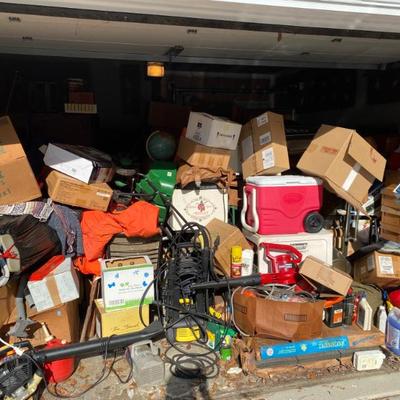 These are the boxes and items from 50 years of moving throughout the country and abroad that need to be opened and presented.  Includes...