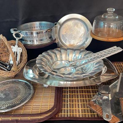 Serving Items: Trivets, Platter, Bowl and More 