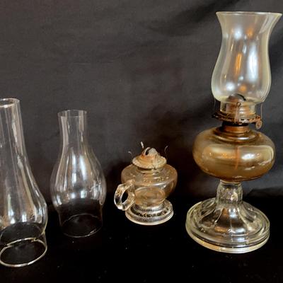 Vintage Oil Lamps (2)