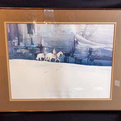 Canyon Wall Print