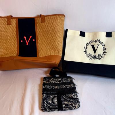 Monogramed Handbags "V" (3)