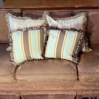 Sofa with Pillows