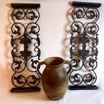 Wall Decor And  Vase