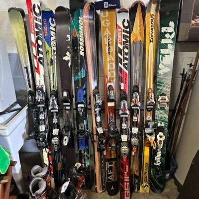 HUGE Collection of Skis 