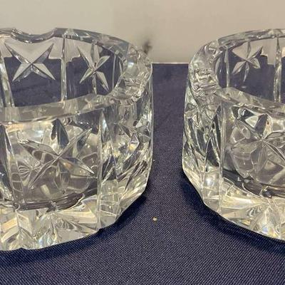 Crystal Ash Trays
