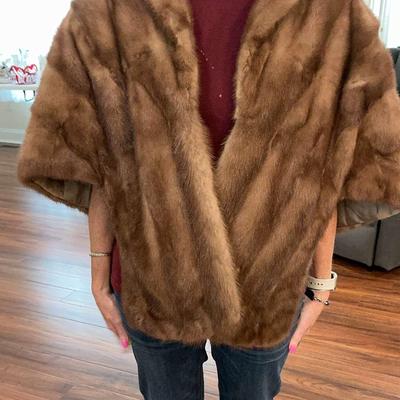 Fur Cape Possibly Mink