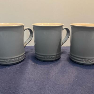 Three Le Creuset Mugs