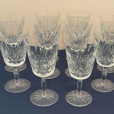 12 Waterford Crystal Water Glasses