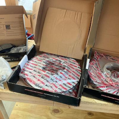 Evolution Rotors(2) & Brake Pads