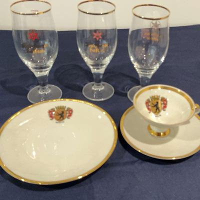 German Pilsners, Plate And Cup