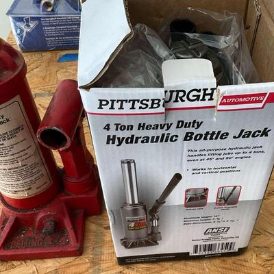 Pittsburgh 4 Ton Heavy Duty Hydraulic Bottle Jack