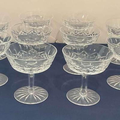 Set Of 12 Waterford Champagne Champagne Sherbet Glass