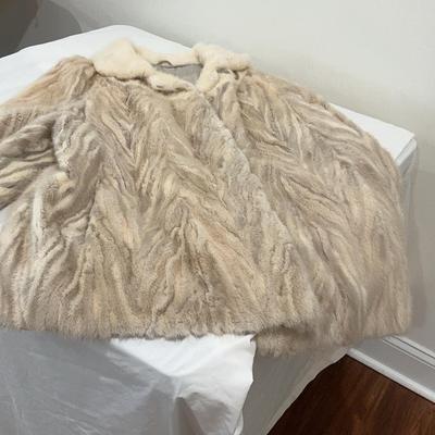 Short White Fur Coat