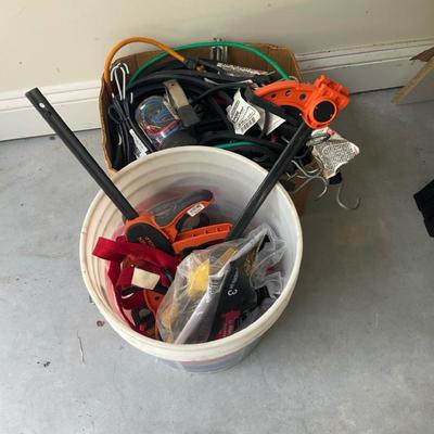 Bungee, Clamp  And Cable Lot