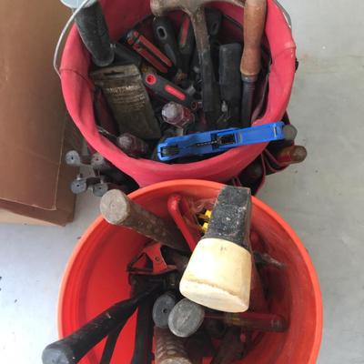 Two Buckets Of Tools