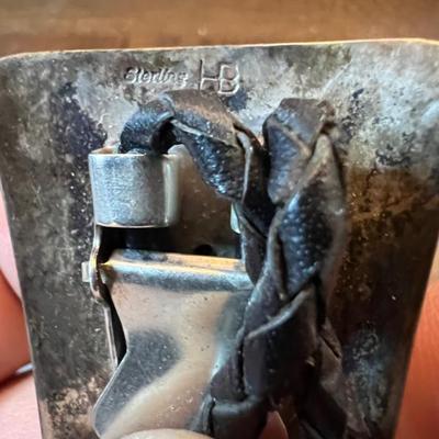 Sale Photo Thumbnail #27: Harvey Begay Navajo Sterling