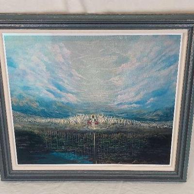 "Rapture" Framed & Signed Print by Artist, Robert L. Wright