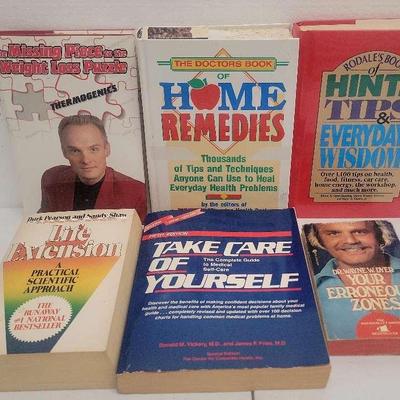 Assorted Vintage Self-Help and Wellness Books