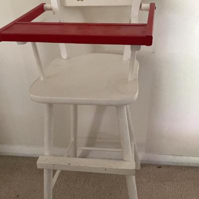 Cass Toys Doll High Chair