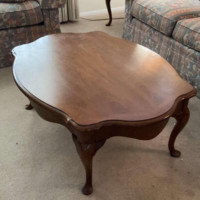 Queen Anne Style Coffee Table