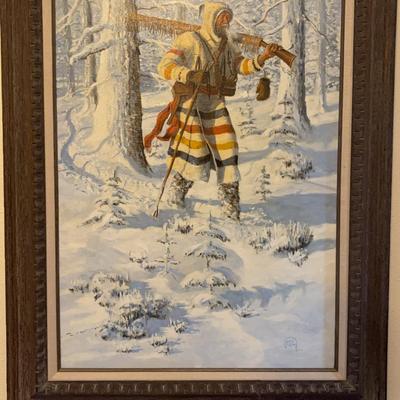 Marvin A. Enes “Solitary” Oil Painting