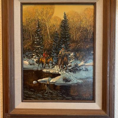 Marvin A. Enes Oil Painting