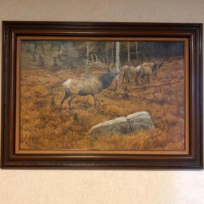 Marvin A. Enes “Scent Of September” Oil Painting