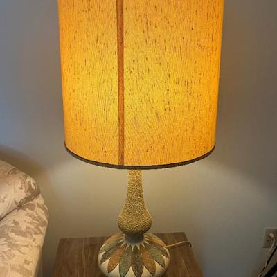Pair of MCM Quarite Lamps 