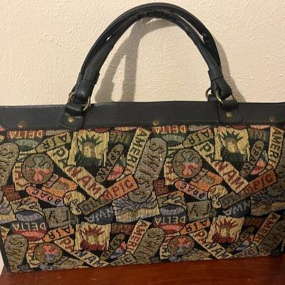 Vintage Airline Tapestry Travel Bag