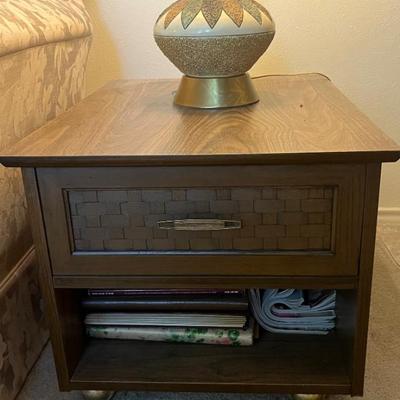 MCM Pair of End Tables 