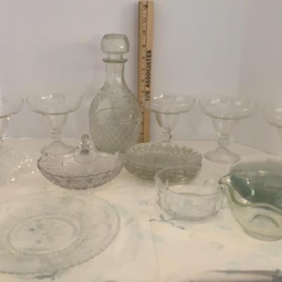 Assorted Glassware