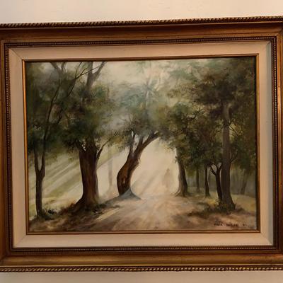 Painting Of The Forest 