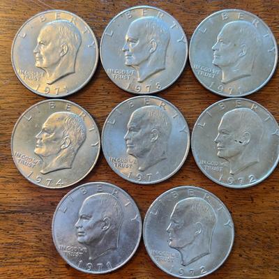 Eisenhower Dollar Coin Collection