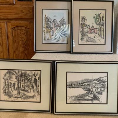 Signed Framed Artwork