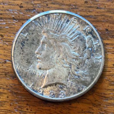 Peace Dollar Coin 1923 Lot B