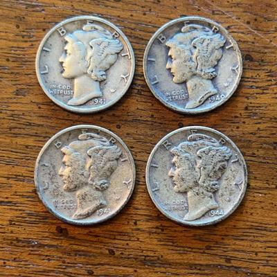 Mercury Dime Collection