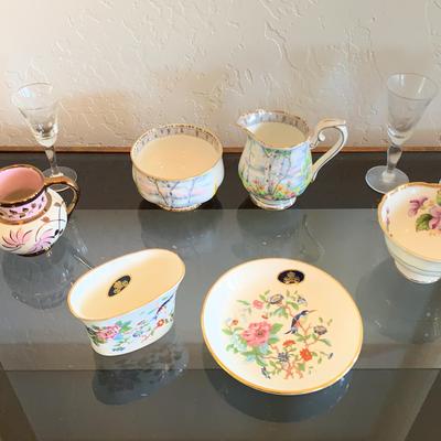  Cordials, Cream & Sugar Sets 