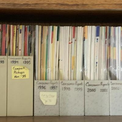 Consumer Reports 1986-2009