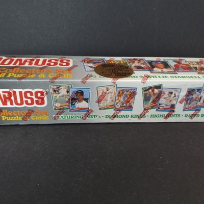 1991 Donruss Baseball Collectors Complete Set - Includes 40 Rookie Cards - Sealed