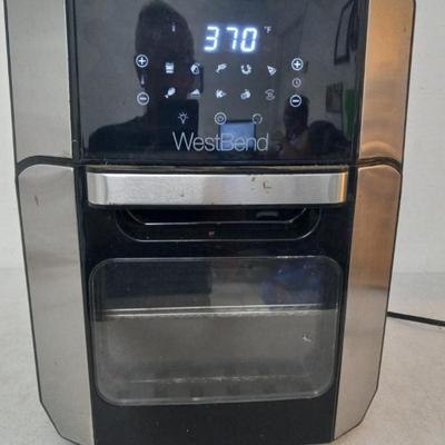 West Bend Electric Air Fryer Oven Model #AFWB12BK13 - Black/Stainless Steel