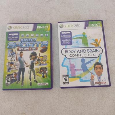 Kinect XBox 360 Games - 2 in All
