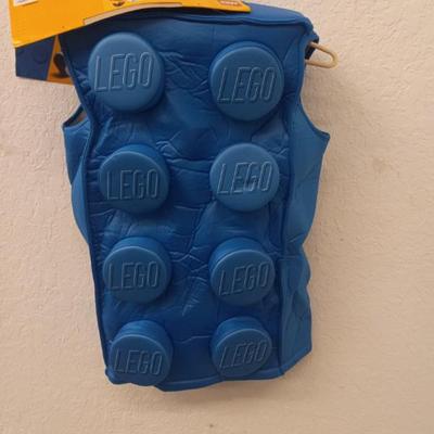 Lego "Blue Brick" Child's Halloween Costume - Size M (7-8)