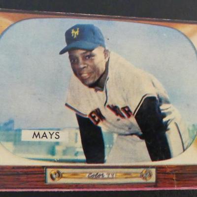 1955 Bowman #184 Willie Mays Baseball Card