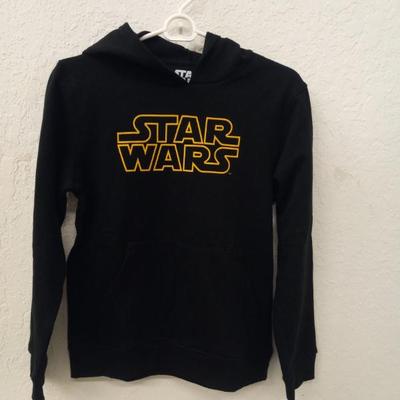 Star Wars Pullover Hoodie - Black - Size Youth L - New with Tags